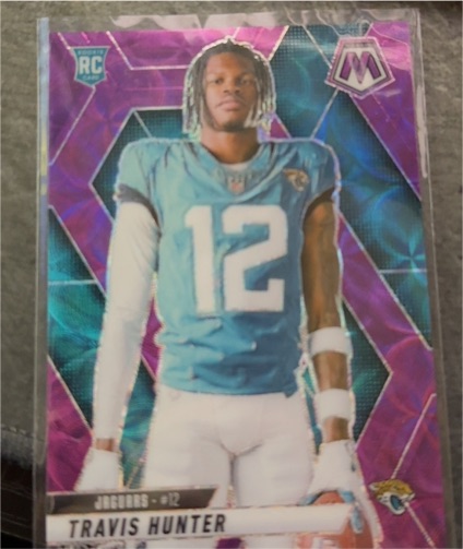 2025 Panini Mosaic #279 Travis Hunter — front