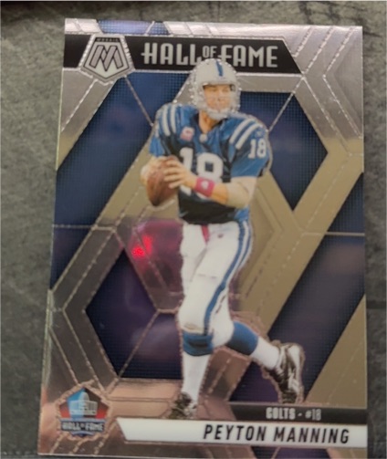 2025 Panini Mosaic Hall of Fame #296 Peyton Manning — front