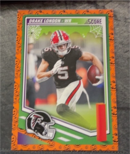 2025 Panini Score A Treat Halloween #163 Drake London — front