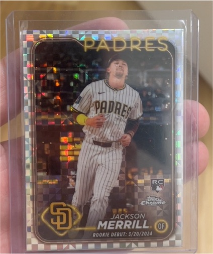 2024 Topps Chrome Update #USC57 Jackson Merrill — front