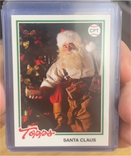 2025 Topps Holiday The Santa Archives #TSA-78 Santa Claus — front
