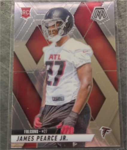 2025 Panini Mosaic #357 James Pearce Jr. — front