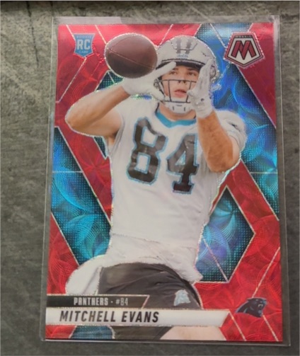 2025 Panini Mosaic #344 Mitchell Evans — front