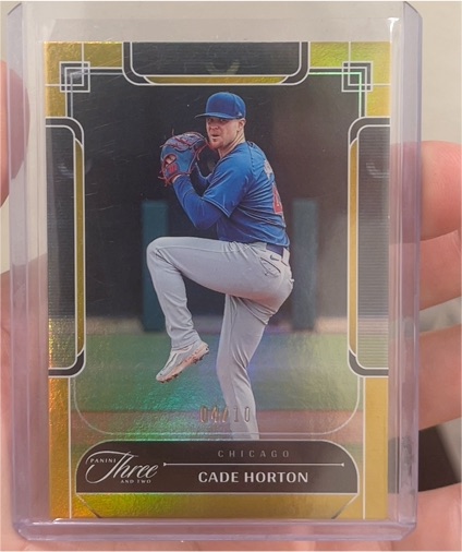 2024 Panini Three and Two #66 Cade Horton — front