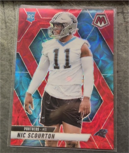 2025 Panini Mosaic #391 Nic Scourton — front