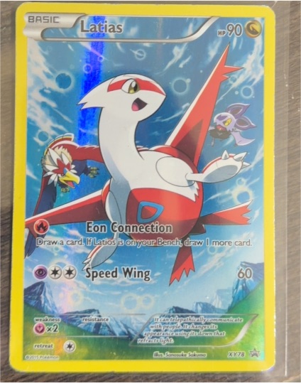 2015 Pokémon XY #XY78 Latias — front