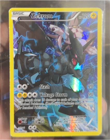 2015 Black Star Promo #XY76 Zekrom Full Art — front