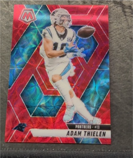 2025 Panini Mosaic #19 Adam Thielen — front