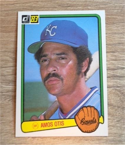 1983 Donruss #364 Amos Otis — front