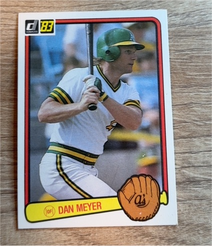 1983 Donruss #83 Dan Meyer — front