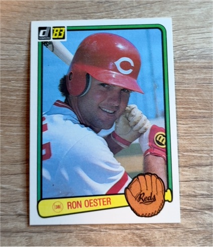 1983 Donruss #38 Ron Oester — front