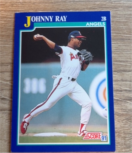 1991 Score #31 Johnny Ray — front