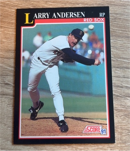 1991 Score #848 Larry Andersen — front