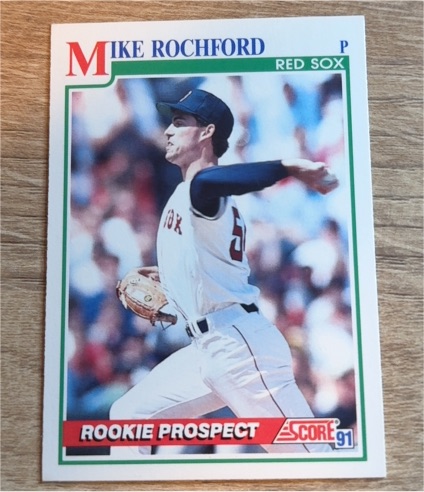 1991 Score #739 Mike Rochford — front