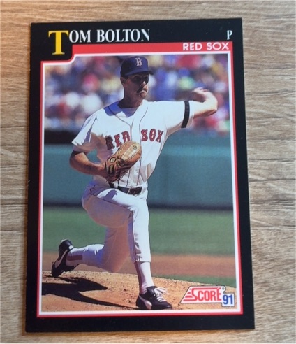 1991 Score #751 Tom Bolton — front