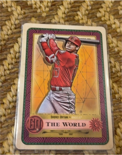 2019 Topps Gypsy Queen Tarot of the Diamond #TOTD1 Shohei Ohtani — front