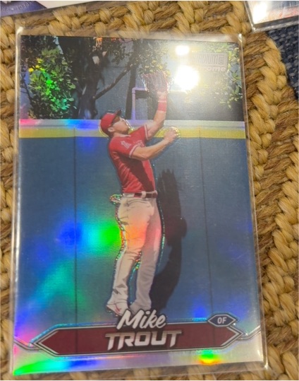 2024 Topps Stadium Club #1 Mike Trout — front