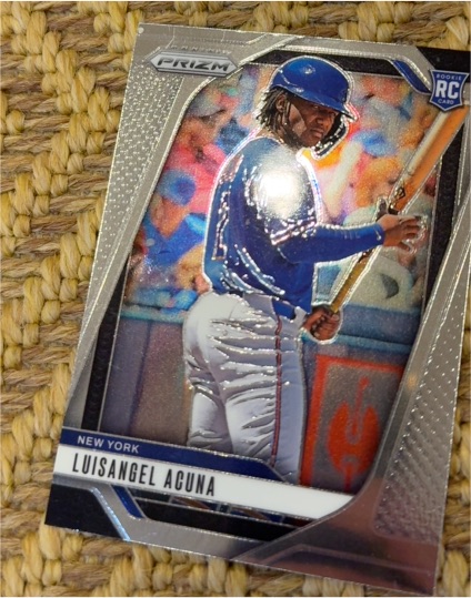 2025 Panini Prizm #295 Luisangel Acuna — front