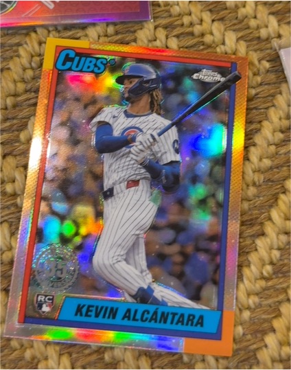 2025 Topps Chrome #90CB-14 Kevin Alcantara — front