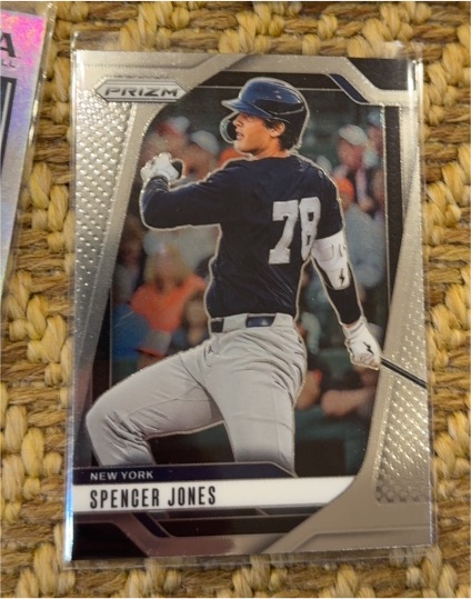 2025 Panini Prizm #96 Spencer Jones — front