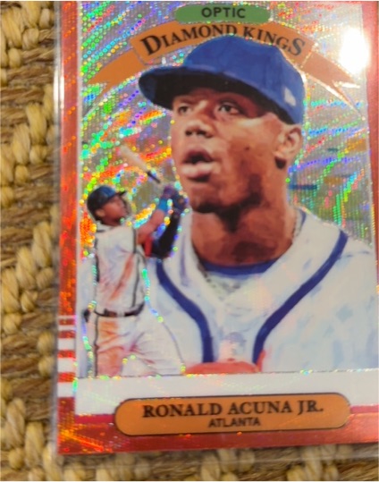 2019 Donruss Optic Diamond Kings #16 Ronald Acuna Jr. — front