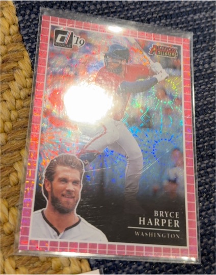 2019 Donruss Action All-Stars #AA8 Bryce Harper — front
