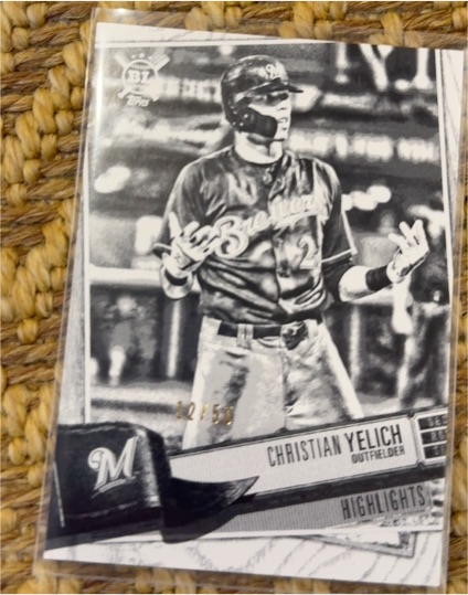 2019 Topps Big League #87 Christian Yelich — front