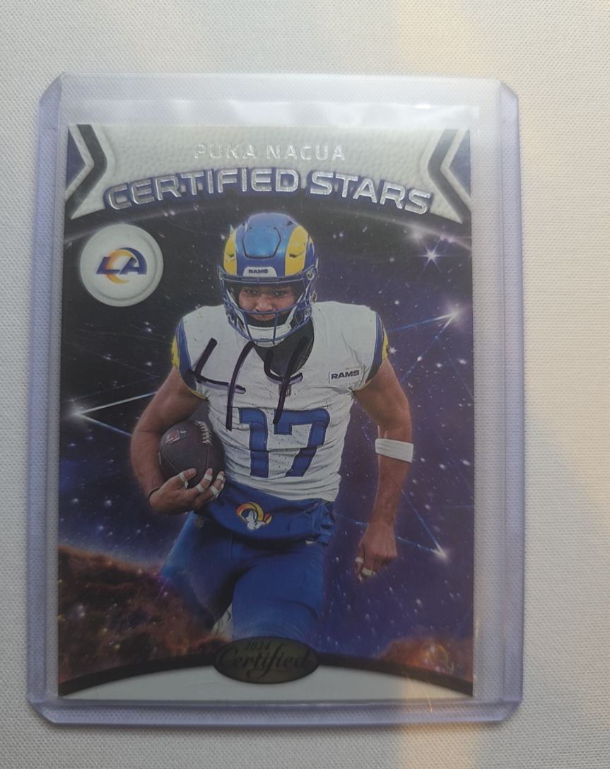 2024 Panini Certified #10 Puka Nacua Certified Stars — front