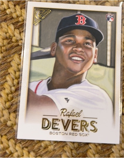 2018 Topps Gallery #127 Rafael Devers — front