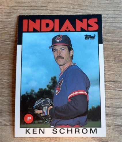 1986 Topps Traded #100T Ken Schrom — front