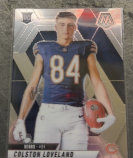 2025 Panini Mosaic #275 Colston Loveland — front
