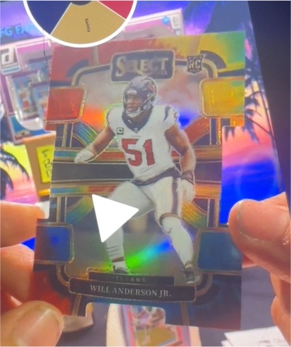 2023 Panini Select Concourse #RC Will Anderson Jr. — front