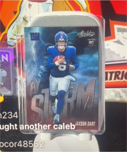 2025 Panini Absolute By Storm #7 Jaxson Dart — front