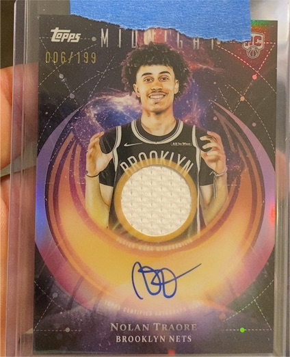 2025-26 Topps Midnight #RJA-NT Nolan Traore — front