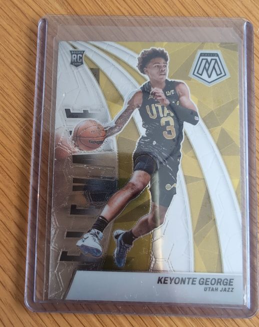 2023-24 Panini Mosaic Elevate #22 Keyonte George — front