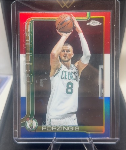 2025-26 Topps Chrome #41 Kristaps Porzingis — front