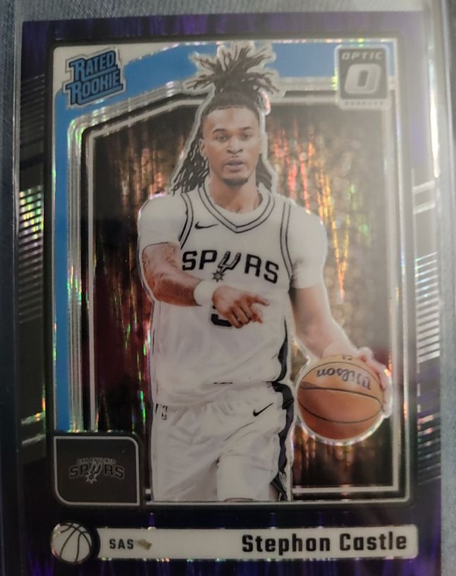 2024-25 Panini Donruss Optic #254 Stephon Castle — front