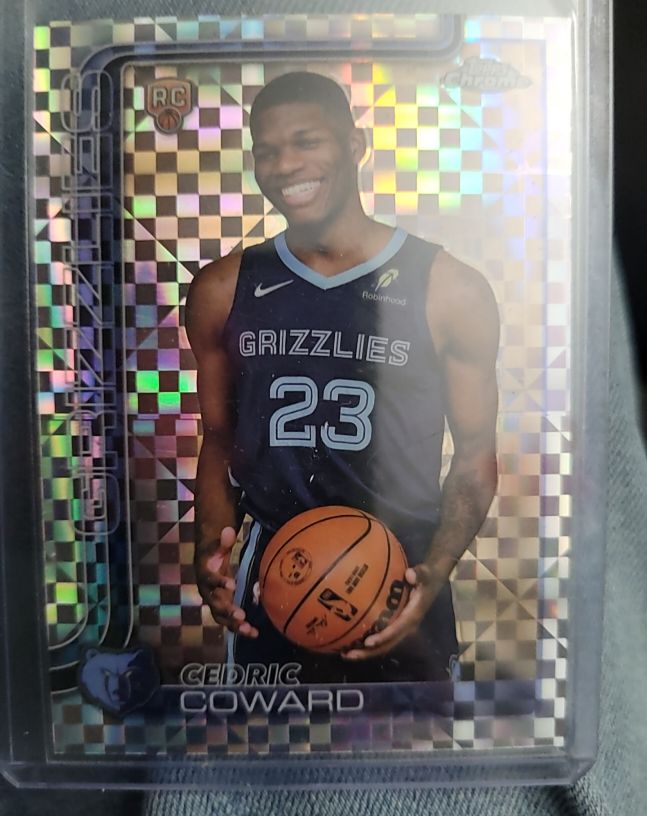 2025-26 Topps Chrome #261 Cedric Coward — front