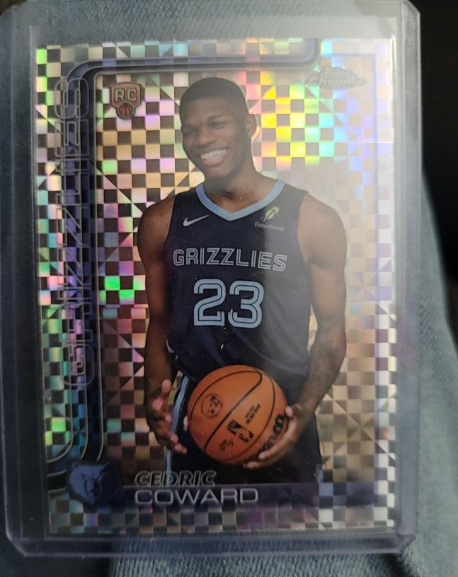 2025-26 Topps Chrome #261 Cedric Coward — front