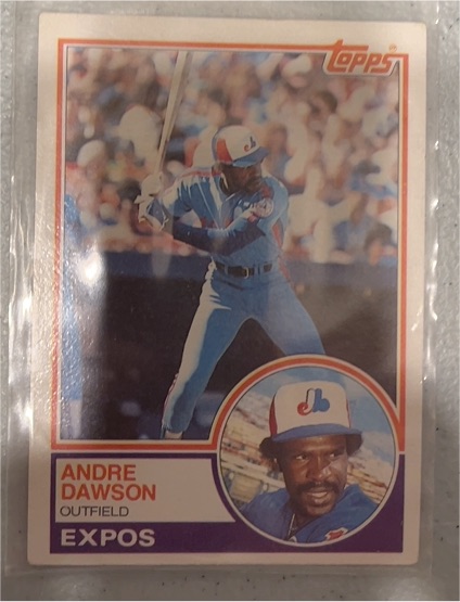 1983 Topps #680 Andre Dawson — front