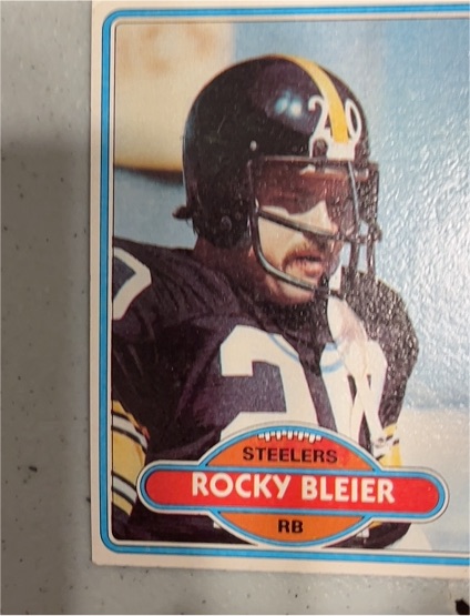 1980 Topps #61 Rocky Bleier — front