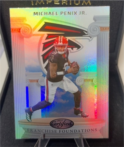2025 Panini Certified Franchise Foundations #FFO-MPJ Michael Penix Jr. — front
