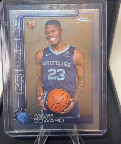 2025-26 Topps Chrome #261 Cedric Coward — front