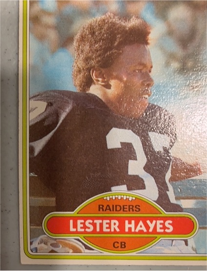1980 Topps #195 Lester Hayes — front