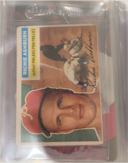 1956 Topps #120 Richie Ashburn — front