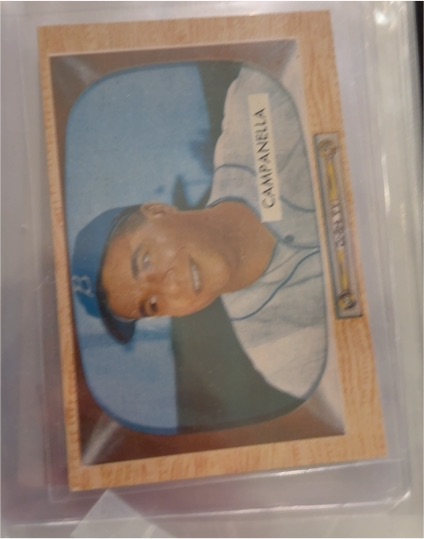 1955 Bowman #22 Roy Campanella — front