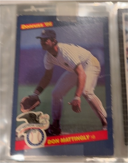 1986 Donruss All-Stars #50 Don Mattingly — front