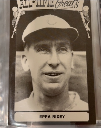 1973 TCMA All-Time Greats #3 Eppa Rixey — front