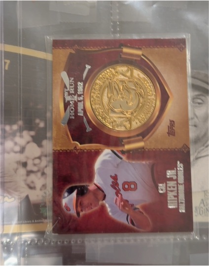 2015 Topps First Home Run Medallions #FHRM-CR Cal Ripken Jr. — front