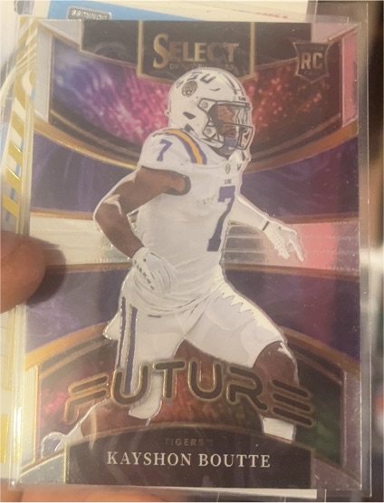 2023 Panini Select Draft Picks Future #FUT-13 Kayshon Boutte — front